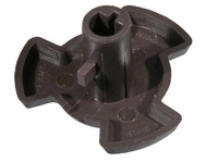 Крест вращения тарелки (куплер) DE67-00182A для СВЧ (микроволновой) печи Samsung