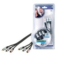 Компонентный кабель 3RCA - 3RCA HQSS3811, 1,5 м - вид 1 миниатюра