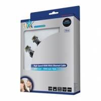 Кабель HQ HDMI - HDMI 1.4a (HQSS5560-10A26), 10 метров - вид 1 миниатюра