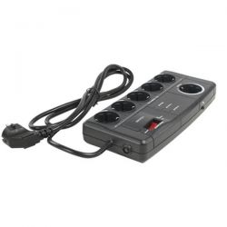 Сетевой фильтр Konig CMP-MSSP06B / 10А, 1.8м - вид 1 миниатюра