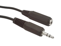 Кабель НЧ 3,5JACK(папа) - 3,5JACK(мама), удлинитель, CABLE-423/2.5 м