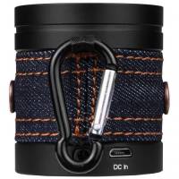 Портативная колонка Canyon CNS-CBTSP1B, Bluetooth, чёрная - вид 1 миниатюра