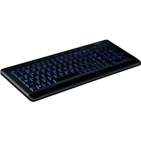Клавиатура DENN DKB472 LED (с подсветкой), USB, чёрная - вид 1 миниатюра