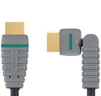 Шнур НЧ Bandridge HDMI-HDMI BVL1802, 2м (шарнирный)